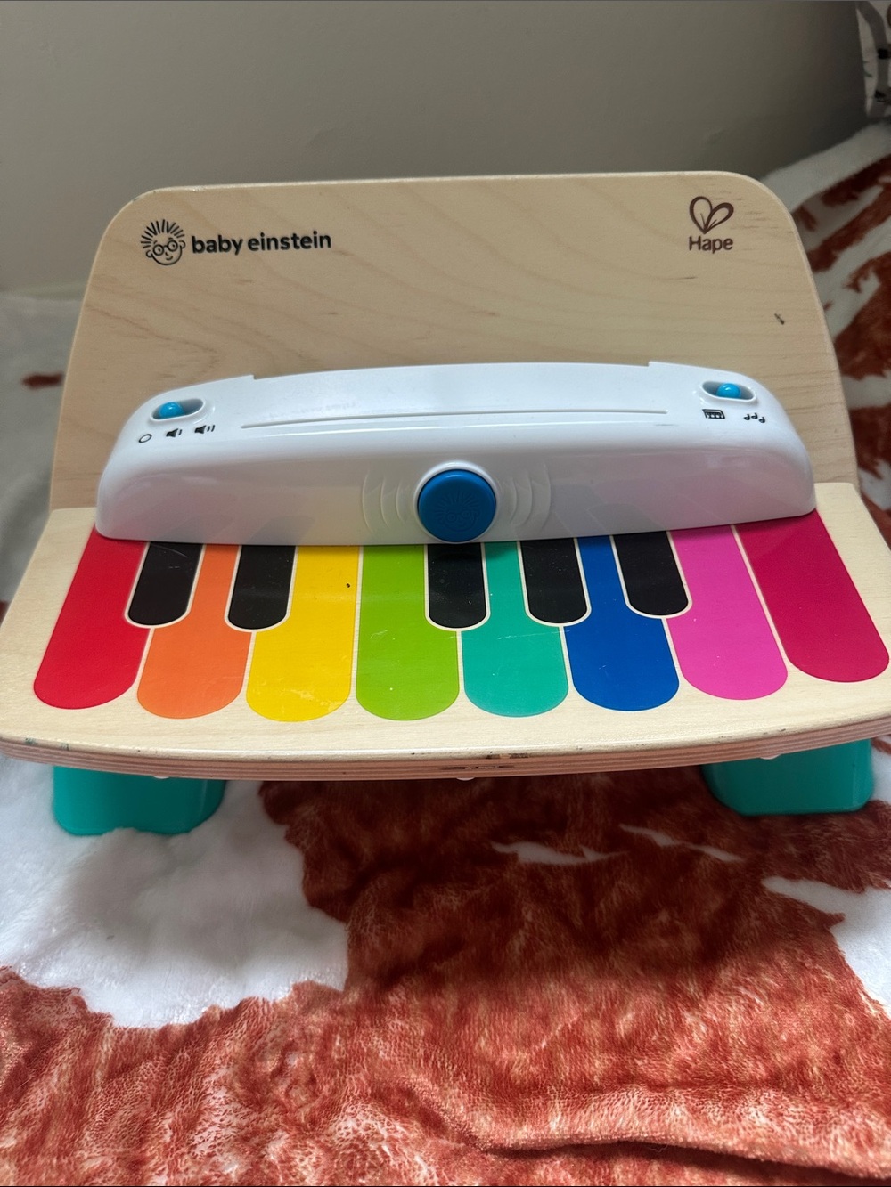 Baby Einstein Rainbow Piano Toy by Hape - Multi-Color